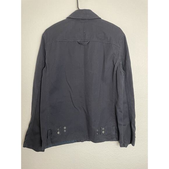 Armani Exchange Jacket Single Breast Zip Front Cotton - Picture 5 of 8